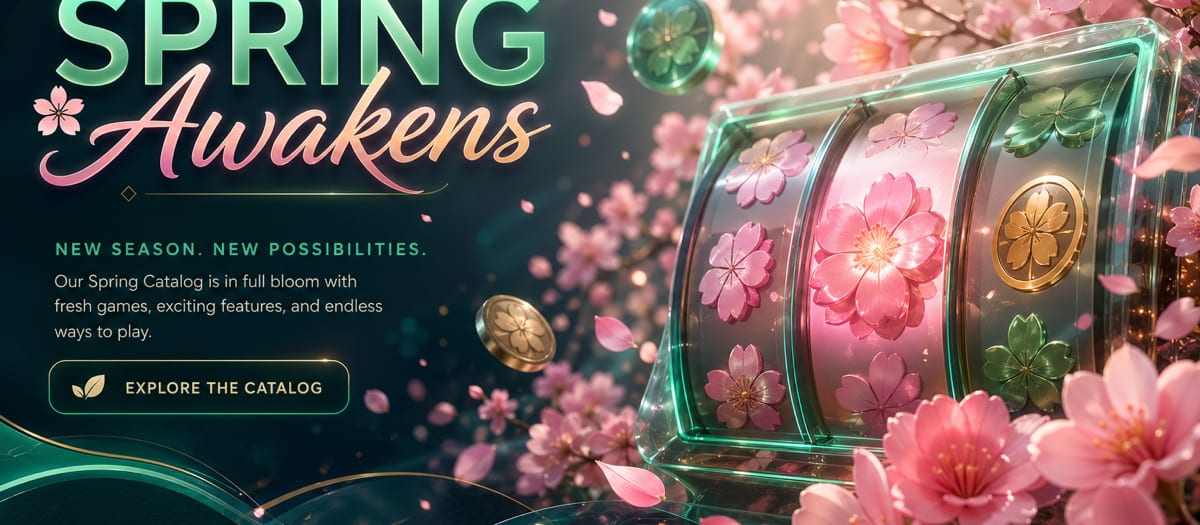 Slot kataloğuna eklenen bahar temalı başlıklar görseli