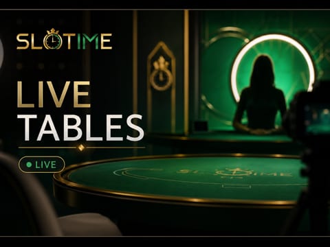 Slotime canlı masa oyunu kategorisi örneği